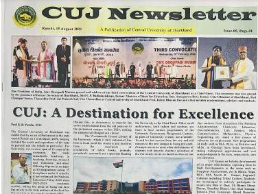 CUJ news letter